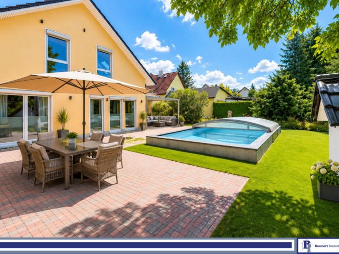 Außergewöhnliches Einfamilienhaus mit Wellnessgarten in Mahlsdorf-Nord – Foto 1