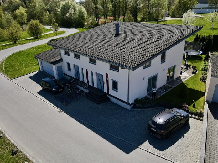 Vogelperspektive Eingang