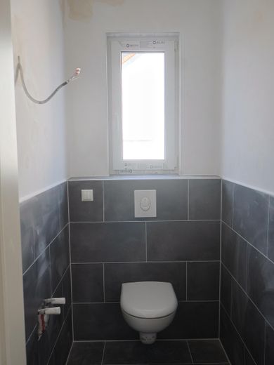Gäste WC  im Bau