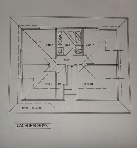 Grundriss Obergeschoss