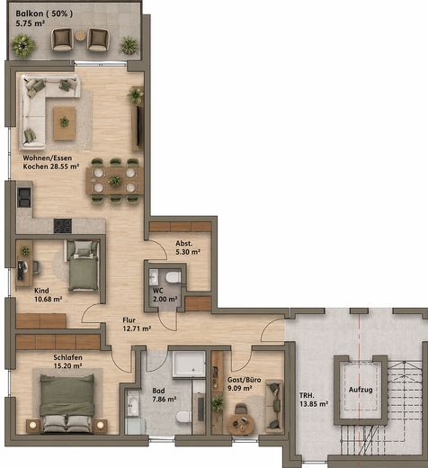 Vivere con stile a Minden - 4ZKB, ETW con dotazioni premium – Foto 11