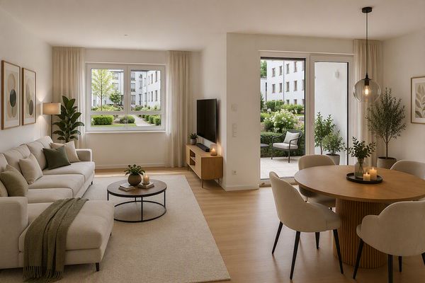 Ihr eigener Garten im Neubau – 65 m², Maintal, nahe Frankfurt