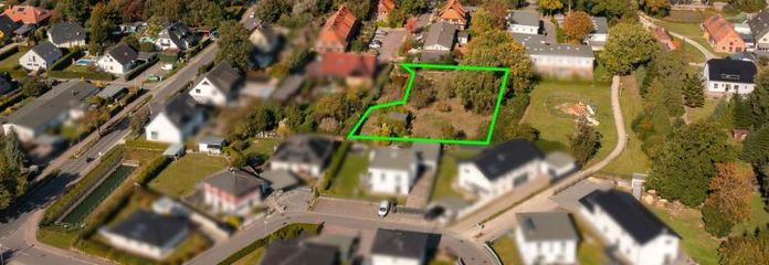 Provisionsfrei: Ihr Bauplatz mit großem Garten bei Rostock in ruhiger Stichstraße