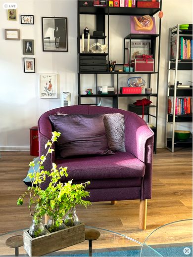 Komisyonsuz. Flensburg'daki Duborg'da fiyort manzarası. 3 odalı daire – Detail Arbeitszimmer