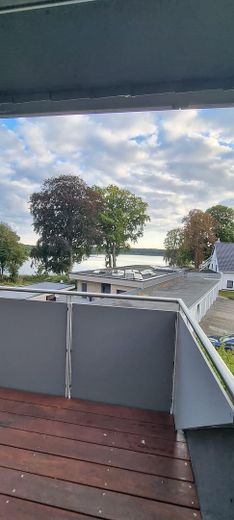 Blick vom Balkon