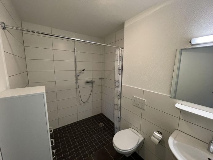 Helle, moderne und barrierefreie 2-Zimmer-Wohnung mitten in Drensteinfurt – Bad