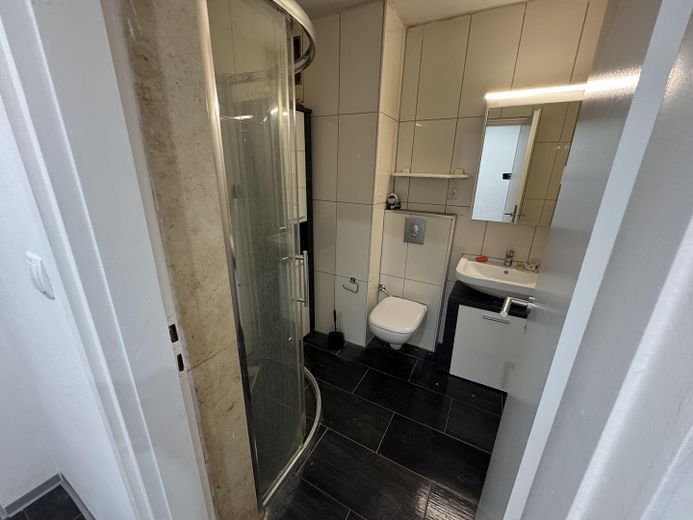 Prima occupazione dopo la ristrutturazione: luminoso appartamento di 2 locali con nuova cucina componibile – Badezimmer