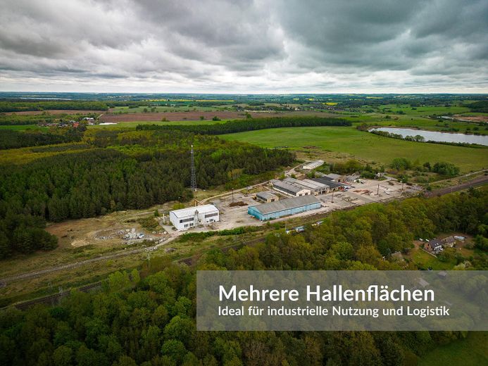 23 ha Industrie- und Landwirtschaftsfläche mit Gleisanschluss – GEsamtansicht