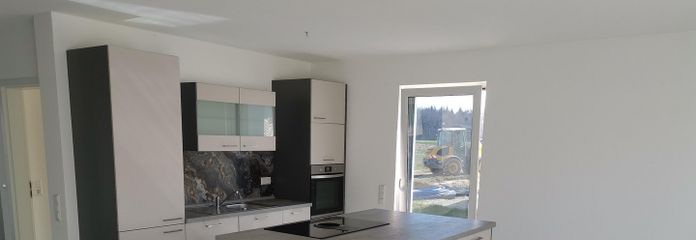 Küche mit Kochinsel