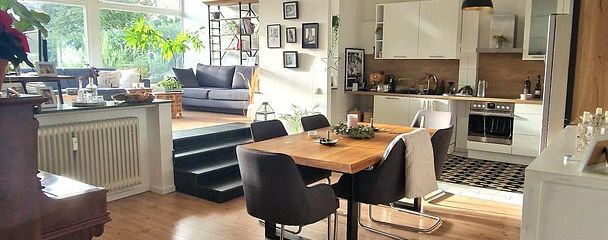 Wonen met loftkarakter, groot terras en eigen tuin