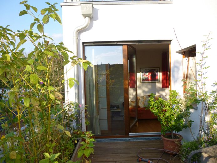 Bürgerpark Pankow'da Yaşam – Terrasse Süd West
