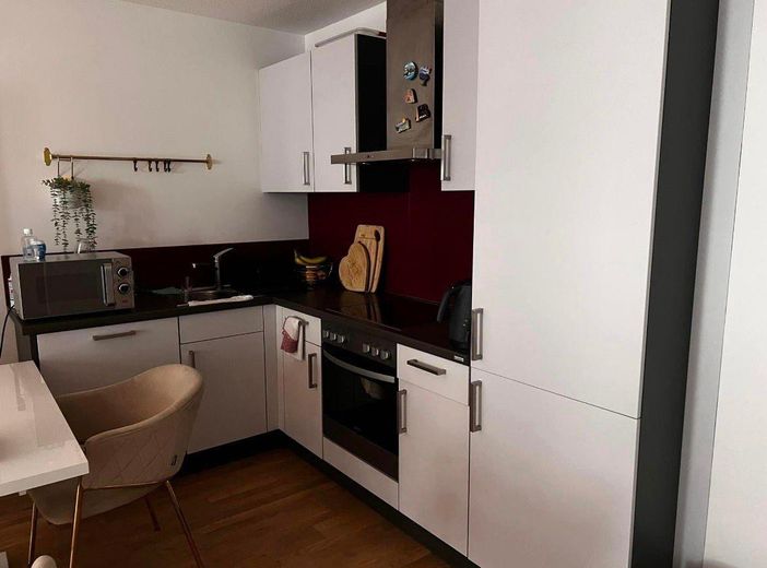 Moderne 2-Zimmer-Neubauwohnung mit hochwertiger EBK - Stilvoll wohnen in bester und ruhiger Lage – Einbauküche