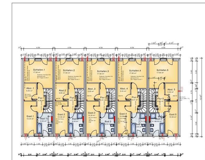 Casa a schiera moderna con la massima qualità abitativa, standard KfW 55 – Foto 22