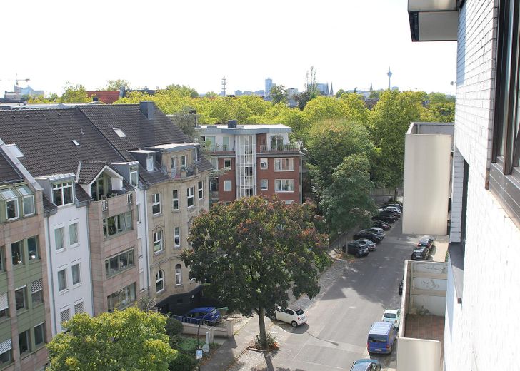 Blick vom 2. Balkon