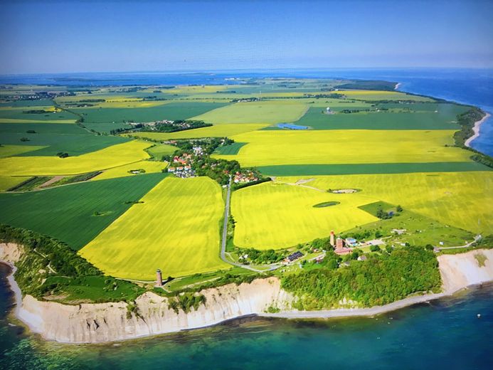 Luftbild Nord mit unserem Haus