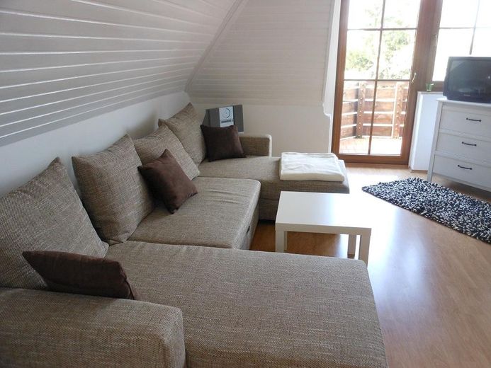 Wohnzimmer zum Balkon