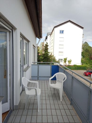 1-kamerappartement, Karlsruhe-Oost - met parkeerplaats – Balkon