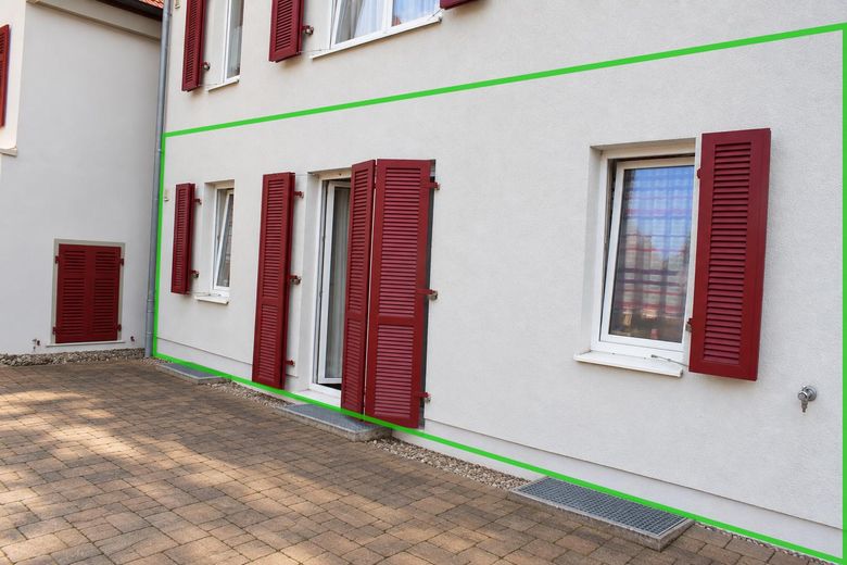 Appartamento accessibile di 2 locali con ascensore, classe energetica A+ - senza provvigione – Gebäude Rückseite
