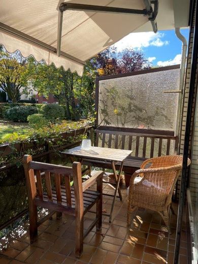 Balkon zur Gartenseite