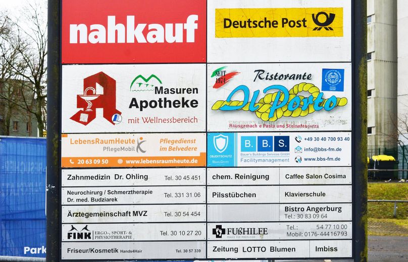 Versorgung in der Umgebung