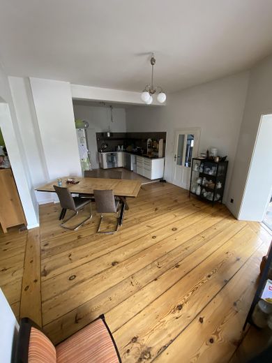 Großzügiges historisches Landhaus mit Studioatelier - familienfreundlich, Nähe Berlin, See & Wald – Essbereich, EG, Whg 1