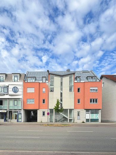 Atelier Wohnung / Gewerbe EG & 3 Wohnungen 2.OG nähe HBF mit Keller und TG STP – Aussenansicht 