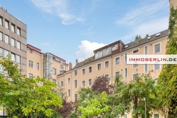 IMMOBERLIN.DE - Stilvolle, gut geschnittene Altbauwohnung in ruhiger Lage bei der Deutschen Oper