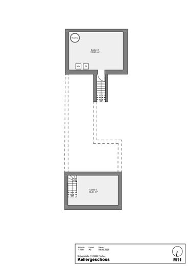 Grundriss Keller