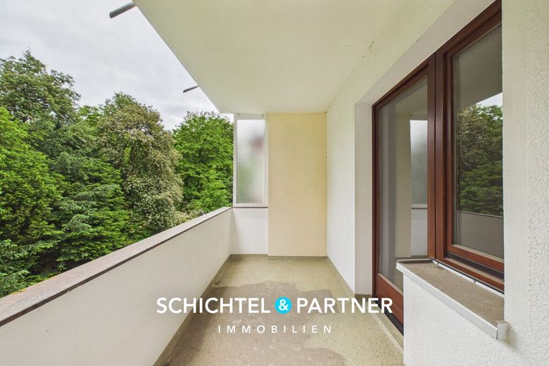 Gartenstadt Süd | 3-Zimmer-Wohnung für Kapitalanleger &amp; Selbstnutzer – S&amp;P | Balkon
