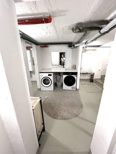 Vollmöbliertes großes Endreihenhaus in Blankenese – Keller Waschen 
