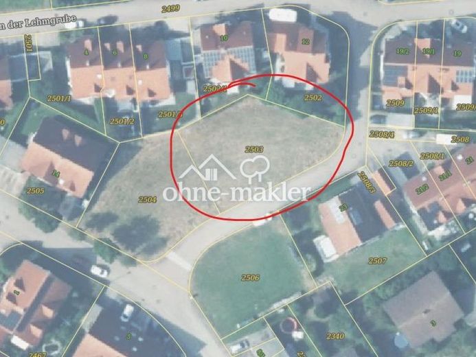 Ohne Provision - großes Baugrundstück im freundlichen Wohngebiet „Kapellenfeld“, Lauchheim – फोटो 1