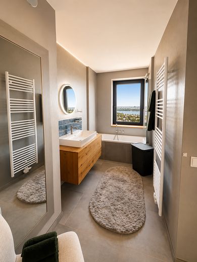Fully furnished high-rise residence – 29F/ W1 – panoramic views over Hamburg – Foto 12