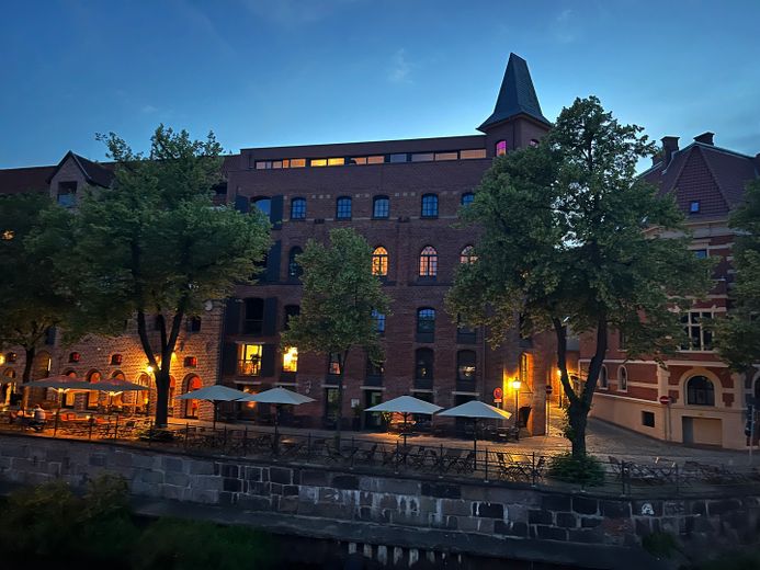 Loftwohnung im Wasserviertel Lüneburg mit Blick auf die Ilmenau – Hausansicht