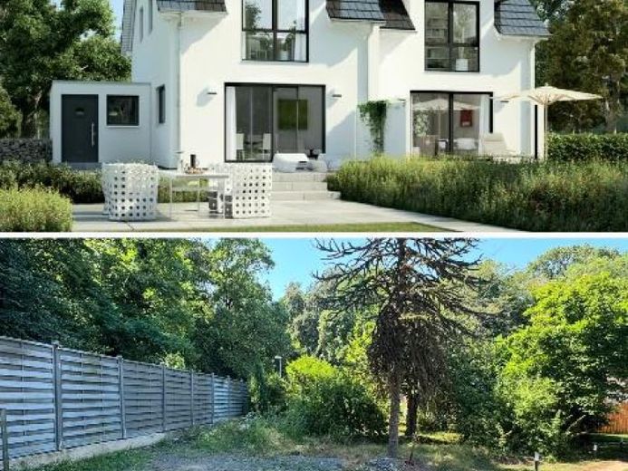Plot in Köln-Brück 300 m² quiet edge-of-forest location local access road possibly buildable according to § 34 BauGB – Foto 1