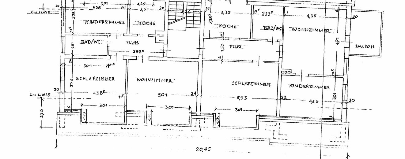 Hamburg: Vollvermietetes Mehrfamilienhaus – 515 m² für 2.815 €/m² – Faktor 28,36 – provisionsfrei – Grundriss Dachgeschoss