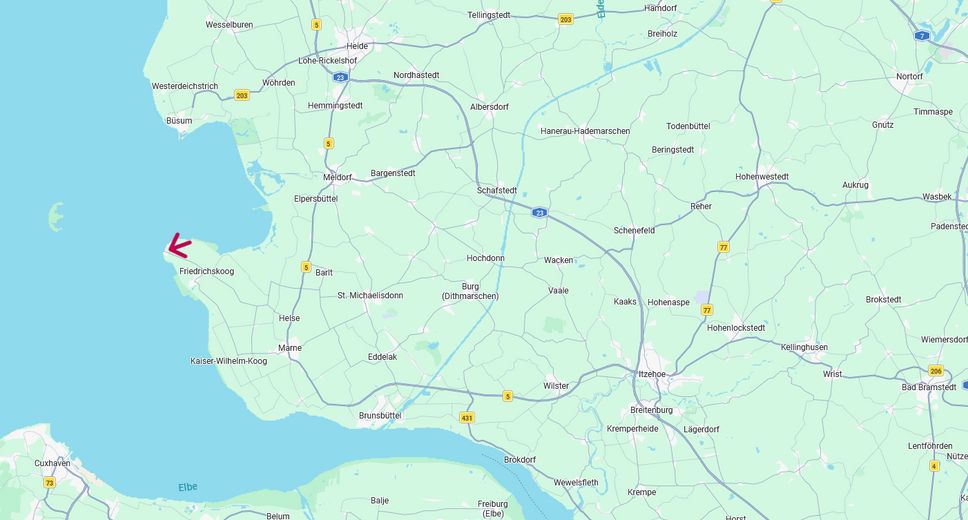 Kapitalanlage Renditeobjekt Ferienhaus Nordsee Ferienwohnungen mit 5 Wohneinheiten Haus – Lage