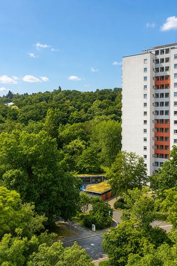 Ausblick vom Balkon 2