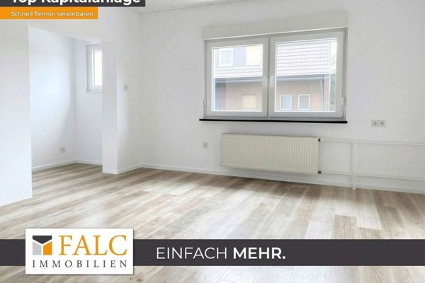 Frisch renovierte und vermietete Wohnung mit 4,6 % Rendite für Kapitalanleger