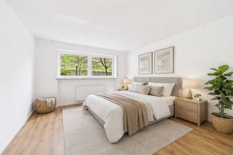 Schlafzimmer Beispielmöblierun