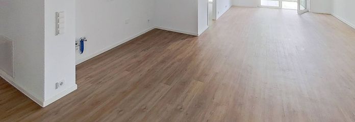 Let op, stellen en gezinnen: droomwoning met 2 kamers en balkon – Ansicht I: Wohn- und Essberei…