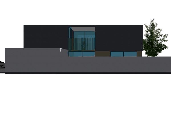 Terrain pour maison d’architecte individuelle avec demande préalable de permis de construire approuvée