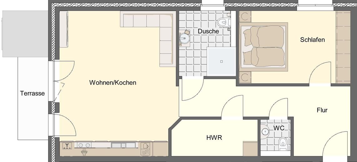 Wohnung 2 Erdgeschoss