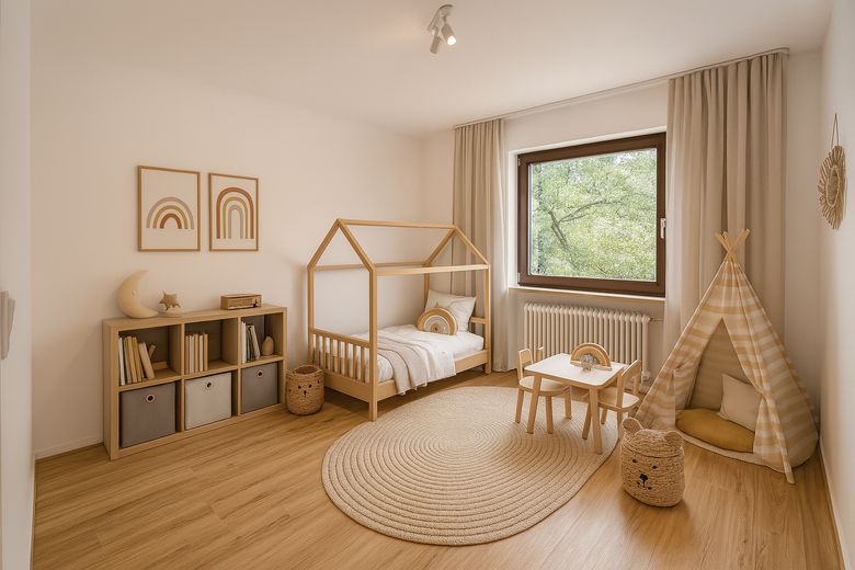 Kinderzimmer/Büro Beispiel
