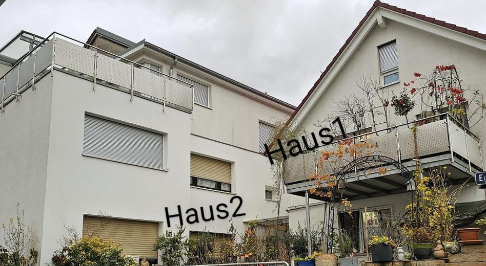 2 Einfamilienhäuser, grundsaniert 2019, unverbaubarer Ausblick, Karlsruhe-Knielingen - Privatverkauf – Häuser 1 und 2