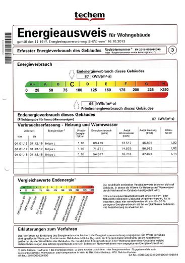 Appartement 3 pièces avec terrasse sur le toit à Ingolstadt-Nordwest, place de parking en garage souterrain incluse - sans commission – Energieausweis