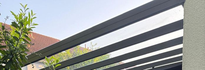 Blich zur Terrasse