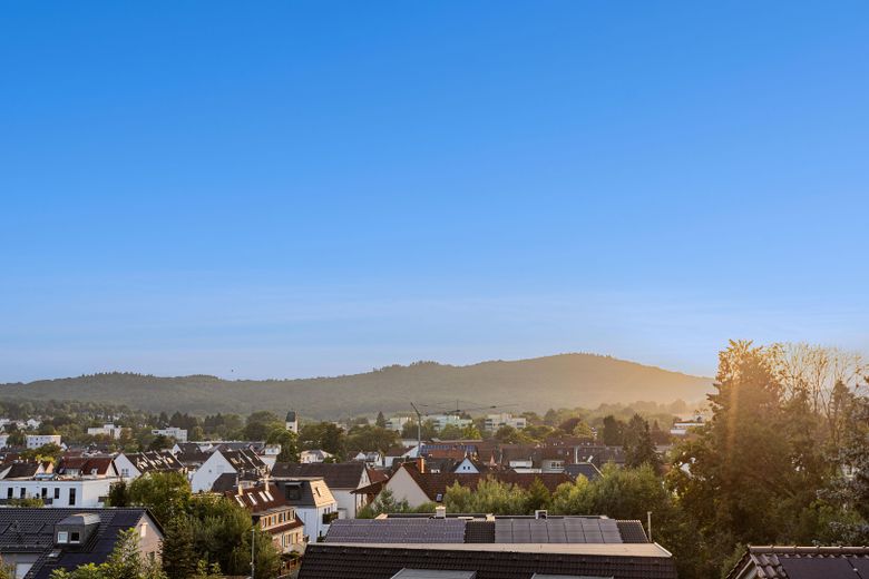 Westblick von Dachterrasse