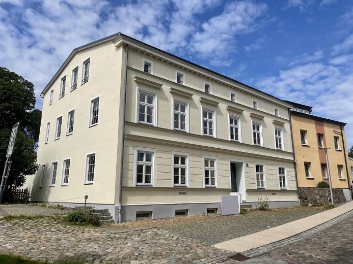 Giebel Blick zum Hafen