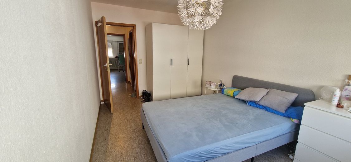 Cozy 2-room apartment in Karlsruhe city center – Beispielfoto: Schlafzimmer