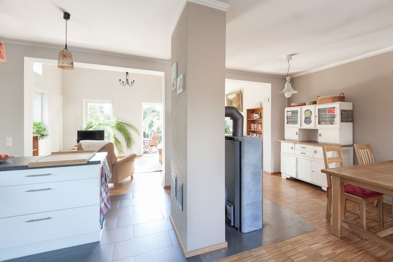 Einfamlienhaus am Plessowere See – Küche / Essbereich